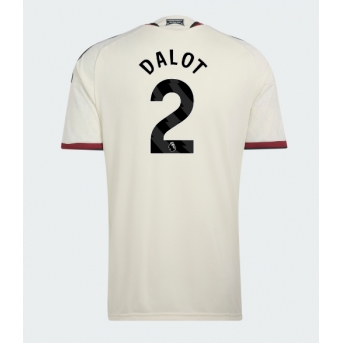Manchester United Diogo Dalot #2 Maglia Gara Terza Repliche 2026-27 Maniche Corte